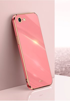 Чохол 6D Plating для Apple iPhone 7 / 8 / SE 2020 Hawthorn Red 10240 фото