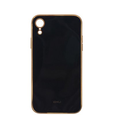 Чохол 6D Plating для Apple iPhone XR Black 10245 фото
