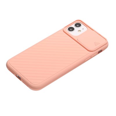 Чохол для Apple iPhone 11 Pro Sliding Camera Cover Рожевий 5802 фото
