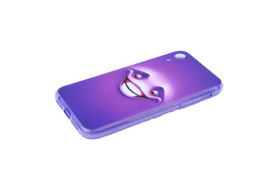 Чохол для Apple iPhone Xr Smile фіолетовий 6046 фото