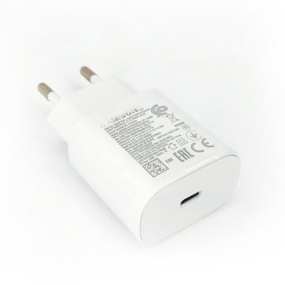 Зарядний пристрій Super Fast Charging (25W) USB Type-C білий 12432 фото