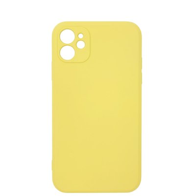 Чохол Soft Silicone Case для Apple iPhone 11 Yellow 1894930359 фото