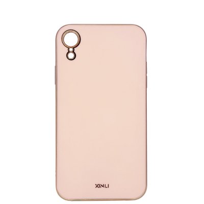 Чохол 6D Plating для Apple iPhone XR Pink 10249 фото