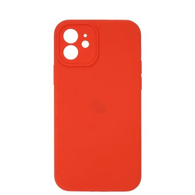 Чохол Full Silicone Camera для iPhone 12 Red (14) 9835 фото