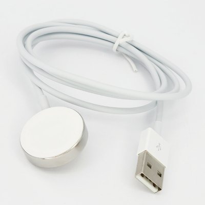 Кабель для заряджання Епл Вотч магнітний USB Білий 1м 1834561859 фото