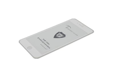 Захисне скло 5D Premium для Apple iPhone 7 Plus / 8 Plus Біле (0.3mm 9H) 7034 фото