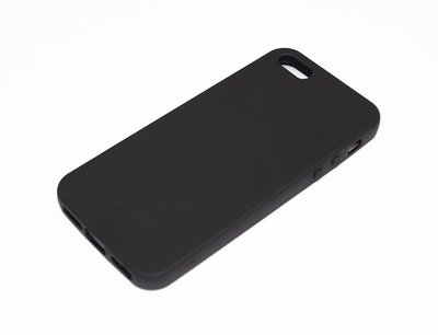 Чохол для Apple iPhone 5 / 5s / SE силіконовий Чорний 2915 фото