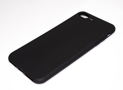 Чехол для iPhone 7 Plus / 8 Plus силиконовый Черный 3017 фото