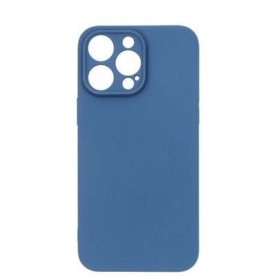 Чохол Soft Silicone Case для Apple iPhone 14 Pro Max Blue 11768 фото